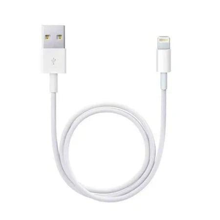 Apple Usb To Lightning Data Cable 1M - White - Tashqila Apple Usb To Lightning Data Cable 1M - White - Tashqila